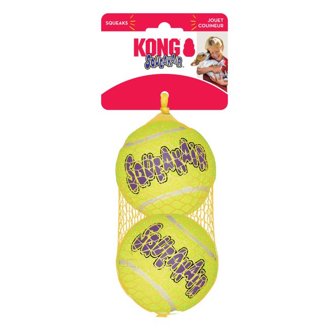 Kong Squeak Air Balls 3/12