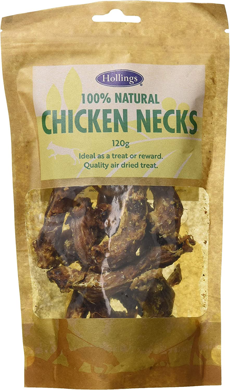 Hollings 100% Natural Chicken Necks 120g