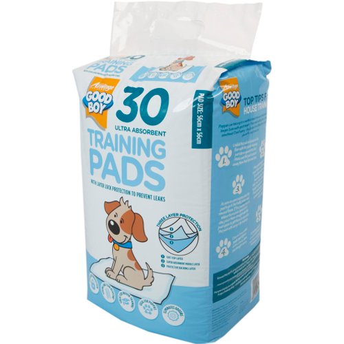 Good Boy Ultra Absorbent Puppy Training Pads 30 Pack