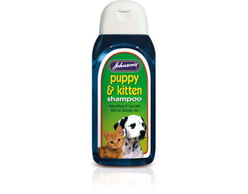 Johnsons Puppy & Kitten Grooming Shampoo 200ml