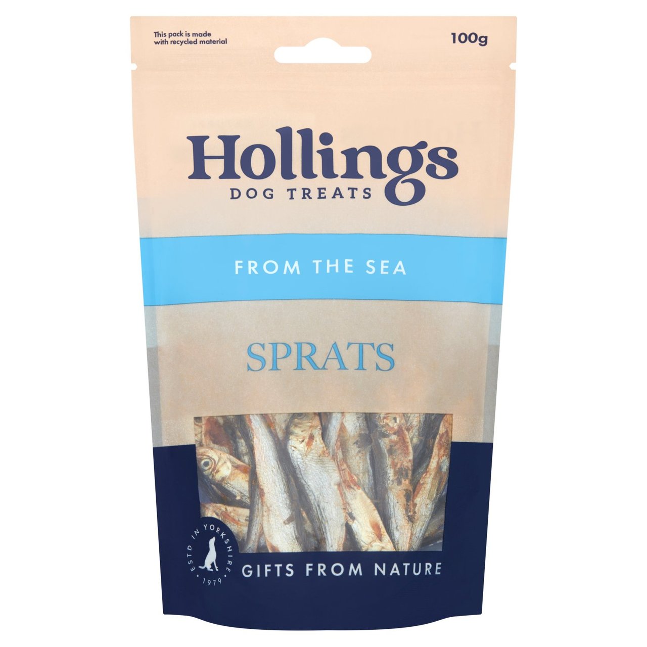 Hollings From The Sea Sprats Dog Treats