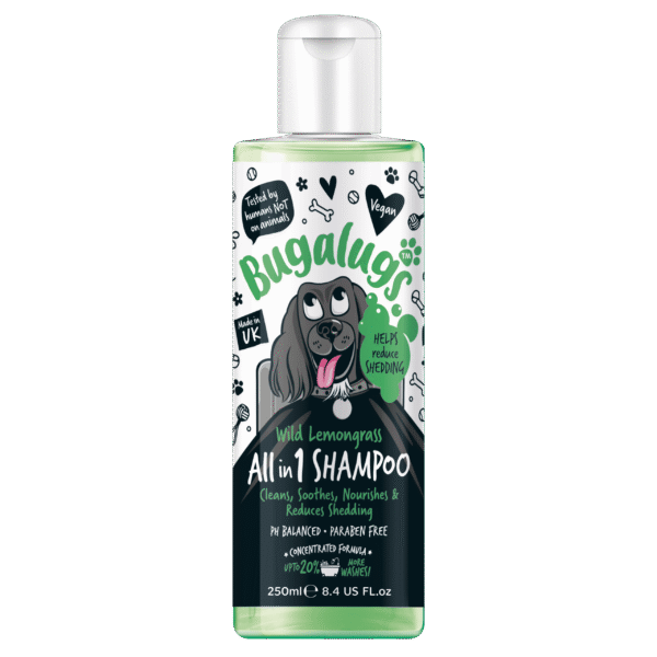 Bugalugs Wild Lemon Grass All In 1 Dog Grooming Shampoo 500ML - Image 4