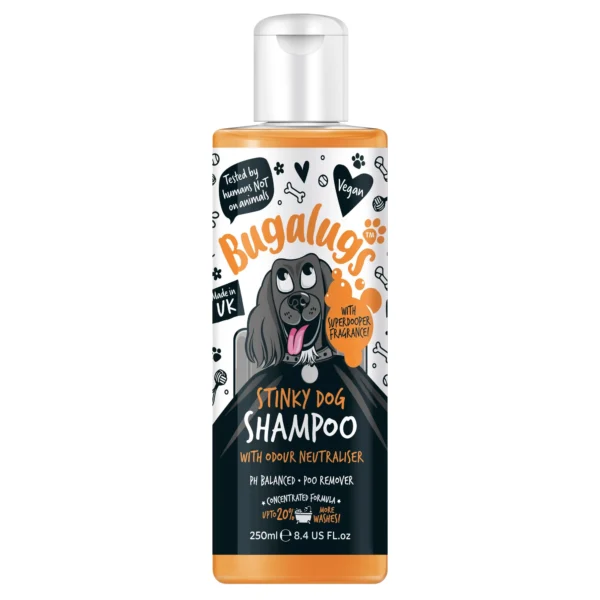 Bugalugs Stinky Dog Grooming Shampoo 250ml